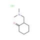 2-[(Dimethylamino)methyl]cyclohexanone hydrochloride (CAS 42036-65-7) - chemical structure image
