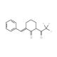 2-[(E)-Benzylidene]-6-(2,2,2-trifluoroacetyl)cyclohexanone - chemical structure image