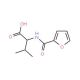 2-[(Furan-2-carbonyl)-amino]-3-methyl-butyric acid - chemical structure image