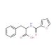 2-[(Furan-2-carbonyl)-amino]-3-phenyl-propionic acid - chemical structure image