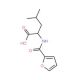 2-[(Furan-2-carbonyl)-amino]-4-methyl-pentanoic acid - chemical structure image
