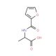 2-[(Furan-2-carbonyl)-amino]-propionic acid - chemical structure image