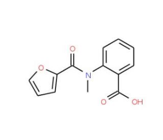 2-[(Furan-2-carbonyl)-methylamino]benzoic acid - chemical structure image