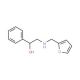 2-[(Furan-2-ylmethyl)-amino]-1-phenyl-ethanol - chemical structure image