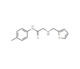 2-[(Furan-2-ylmethyl)-amino]-N-p-tolyl-acetamide - chemical structure image