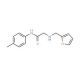 2-[(Furan-2-ylmethyl)-amino]-N-p-tolyl-acetamide - chemical structure image