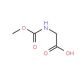 2-[(methoxycarbonyl)amino]acetic acid - chemical structure image