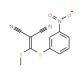 2-[(Methylthio)(3-nitrophenylthio)methylene]-malononitrile (CAS 214330-83-3) - chemical structure image