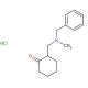 2-[(N-Benzyl-N-methyl)aminomethyl]cyclohexanone, Hydrochloride (CAS 6333-27-3) - chemical structure image
