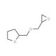 2-[(oxiran-2-ylmethoxy)methyl]tetrahydrofuran (CAS 19070-63-4) - chemical structure image