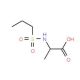 2-[(propylsulfonyl)amino]propanoic acid - chemical structure image
