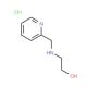 2-[(Pyridin-2-ylmethyl)-amino]-ethanolhydrochloride - chemical structure image