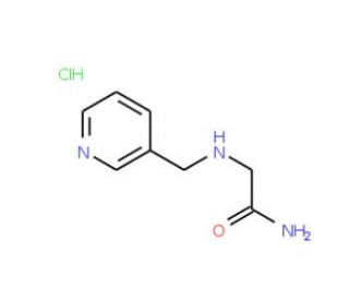 2-[(pyridin-3-ylmethyl)amino]acetamide hydrochloride - chemical structure image