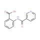 2-[(Pyridine-3-carbonyl)-amino]-benzoic acid (CAS 6188-02-9) - chemical structure image