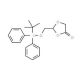 2-[(tert-Butyldiphenylsilyloxy)methyl]-1,3-dioxolan-4-one (CAS 145397-22-4) - chemical structure image