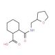 2-[(Tetrahydro-furan-2-ylmethyl)-carbamoyl]-cyclohexanecarboxylic acid - chemical structure image