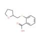 2-[(tetrahydrofuran-2-ylmethyl)thio]benzoic acid - chemical structure image