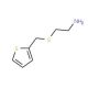 2-[(thien-2-ylmethyl)thio]ethanamine (CAS 41243-94-1) - chemical structure image