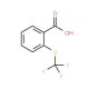 2-[(trifluoromethyl)thio]benzoic acid - chemical structure image