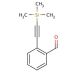 2-[(Trimethylsilyl)ethynyl]benzaldehyde (CAS 77123-58-1) - chemical structure image