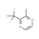 2-(1,1-Difluoroethyl)-3-methylpyrazine - chemical structure image