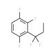 2-(1,1-Difluoropropyl)-1,3,4-trifluorobenzene - chemical structure image