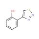 2-(1,2,3-Thiadiazol-4-yl)benzenol - chemical structure image