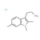 2-(1,2,6-Trimethyl-1H-indol-3-yl)-ethylamine hydrochloride - chemical structure image
