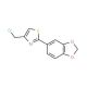 2-(1,3-Benzodioxol-5-yl)-4-(chloromethyl)-1,3-thiazole - chemical structure image