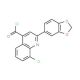 2-(1,3-benzodioxol-5-yl)-8-chloroquinoline-4-carbonyl chloride - chemical structure image