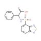 [(2,1,3-Benzothiadiazol-4-ylsulfonyl)amino]-(phenyl)acetic acid - chemical structure image