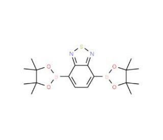 2,1,3-Benzothiadiazole-4,7-bis(boronic acid pinacol ester) (CAS 934365-16-9) - chemical structure image