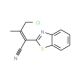 2-(1,3-benzothiazol-2-yl)-4-chloro-3-methylbut-2-enenitrile - chemical structure image