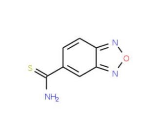 2,1,3-Benzoxadiazole-5-carbothioic acid amide (CAS 306935-24-0) - chemical structure image