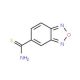 2,1,3-Benzoxadiazole-5-carbothioic acid amide (CAS 306935-24-0) - chemical structure image