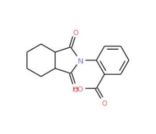 2-(1,3-Dioxo-octahydro-isoindol-2-yl)-benzoic acid - chemical structure image