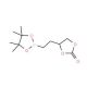 2-(1,3-Dioxolan-2-on-4-yl)-1-ethylboronic acid pinacol ester (CAS 501014-47-7) - chemical structure image