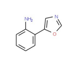 2-(1,3-Oxazol-5-yl)aniline (CAS 774238-36-7) - chemical structure image