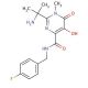 2-(1-Amino-1-methylethyl)-N-(4-fluorobenzyl)-5-hydroxy-1-methyl-6-oxo-1,6-dihydropyrimidine-4-carboxamide (CAS 518048-03-8) -