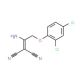 2-[1-Amino-2-(2,4-dichlorophenoxy)ethylidene]-malononitrile - chemical structure image