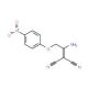 2-[1-Amino-2-(4-nitrophenoxy)ethylidene]-malononitrile - chemical structure image