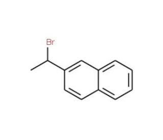 2-(1-bromoethyl)naphthalene - chemical structure image