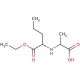 2-(1-Carboxyethylamino)-pentacoic acid ethyl ester (CAS 82834-12-6 (L-isomer)) - chemical structure image