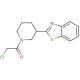 2-[1-(chloroacetyl)piperidin-3-yl]-1,3-benzothiazole - chemical structure image