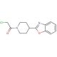 2-[1-(chloroacetyl)piperidin-4-yl]-1,3-benzoxazole - chemical structure image