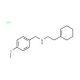 2-(1-Cyclohexen-1-yl)-N-(4-methoxybenzyl)-1-ethanamine hydrochloride - chemical structure image
