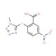 2-(1-Methyl-1H-tetrazol-5-ylsulfanyl)-5-nitro-benzoic acid - chemical structure image