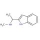 2-[1-(Methylamino)ethyl]indole (CAS 96286-08-7) - chemical structure image