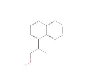 2-(1-Naphthyl)-1-propanol (CAS 101349-60-4) - chemical structure image