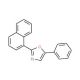 2-(1-Naphthyl)-5-phenyloxazole (CAS 846-63-9) - chemical structure image